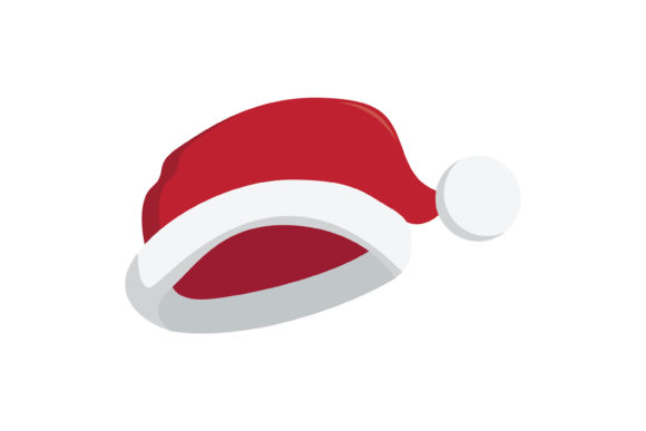 Christmas Hat Vector-1: A Festive Embroidery Design
