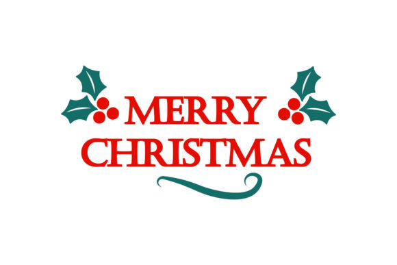 Christmas Merry Christmas Quote: A Festive Graphic Design Asset
