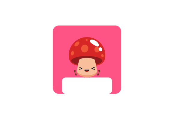 Christmas Mushroom Stickers Book Svg: A Versatile Graphics Asset