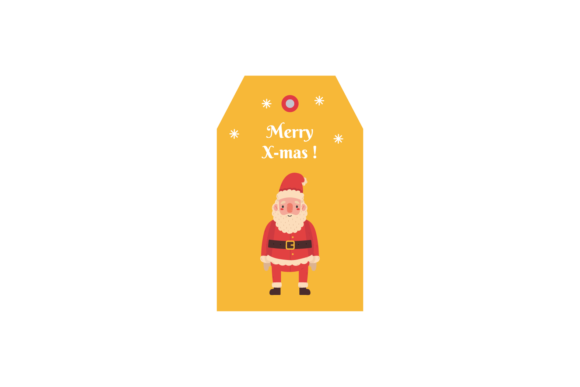 Christmas Santa Label Tag Svg: A Festive Graphics Must-Have