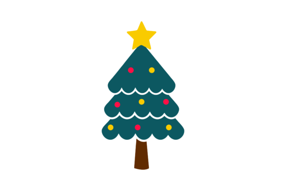Christmas Tree Vector-248: A Versatile Graphics and Illustrations Asset