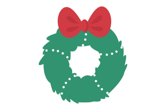 Christmas Wreath Vector-1: A Festive Graphics and Illustrations Asset